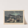 A midnight race on the Mississippi (1890) by Currier & Ives.