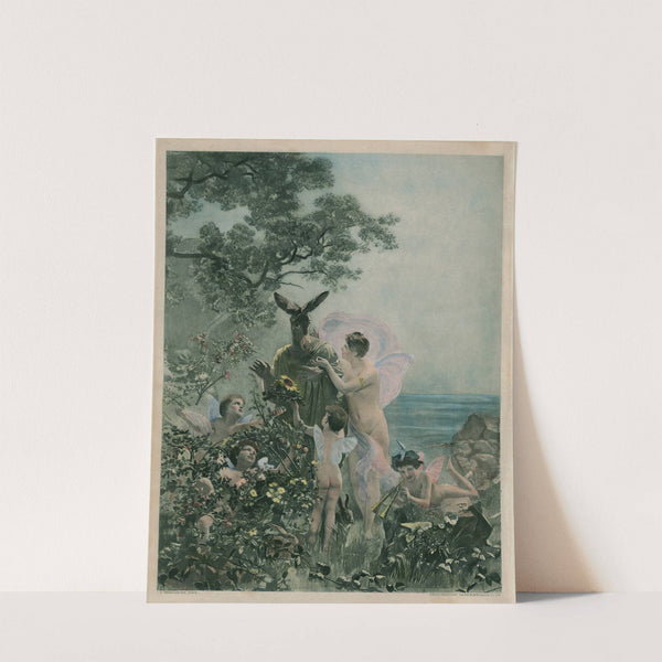A midsummer night’s dream [act IV, sc. 1] by Eduard Charlemont