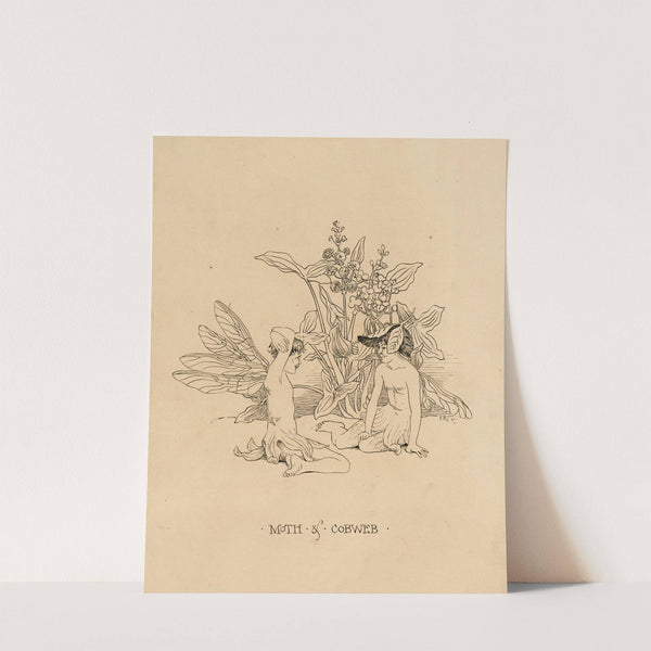 A Midsummer night’s dream; Moth & Cobweb (1901) by Fanny Railton