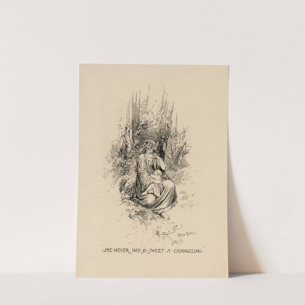 A Midsummer night’s dream; She never had so sweet a changeling (1901) by Fanny Railton