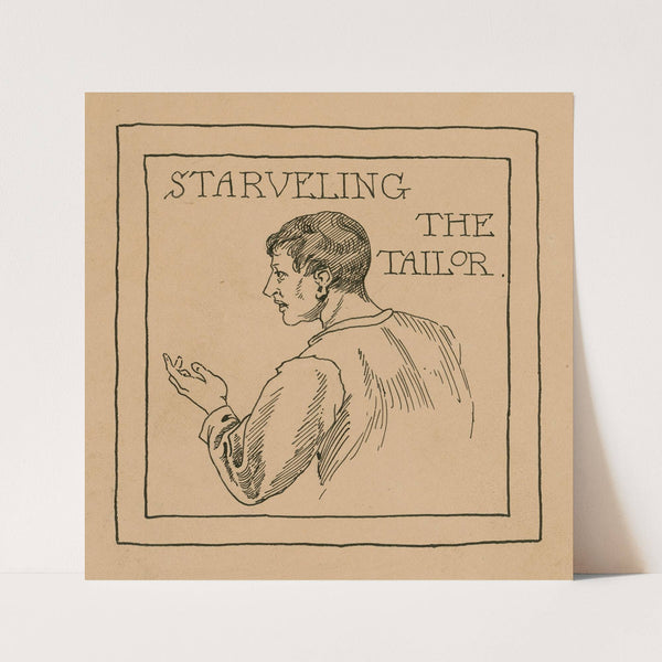 A Midsummer night’s dream; Starveling, the tailor (1901) by Fanny Railton