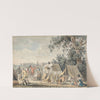 A Military Encampment in Hyde Park by James Malton