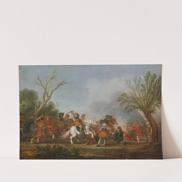 A military engagement by Palamedes Palamedesz