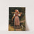A milkmaid by Otto Bache
