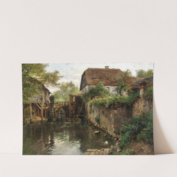 A Mill by a Creek by Hugo Darnaut