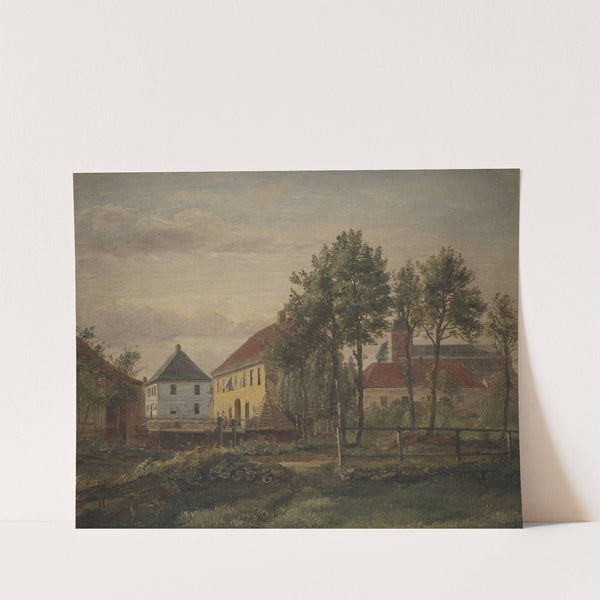 A Mill in Odense by Dankvart Dreyer