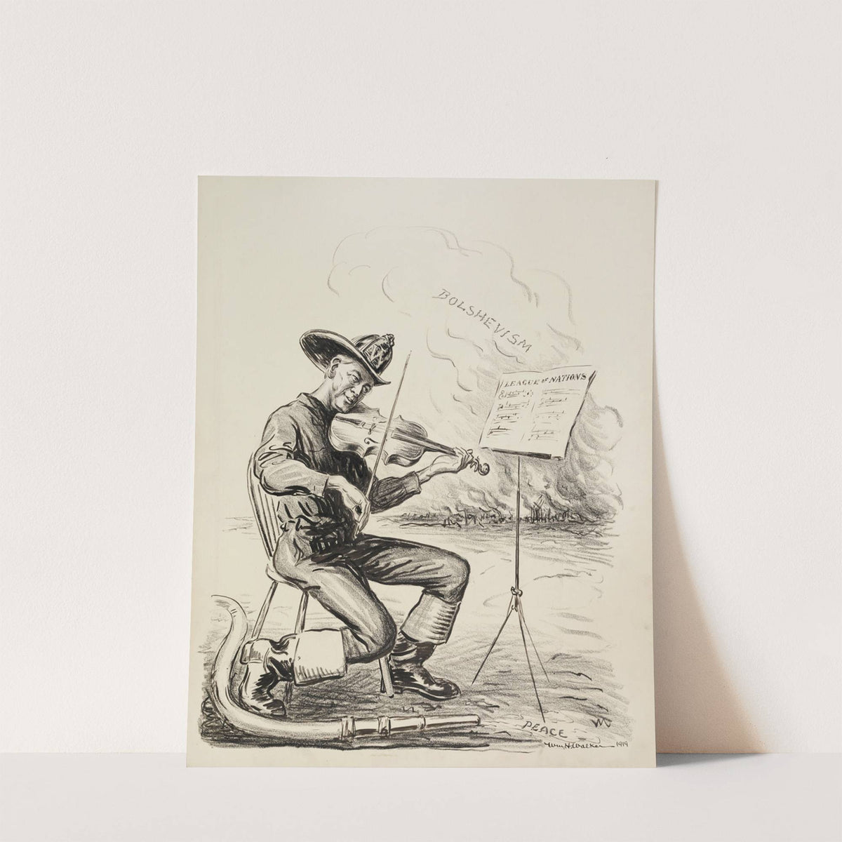 A Modern Nero (1919) by William Henry Walker