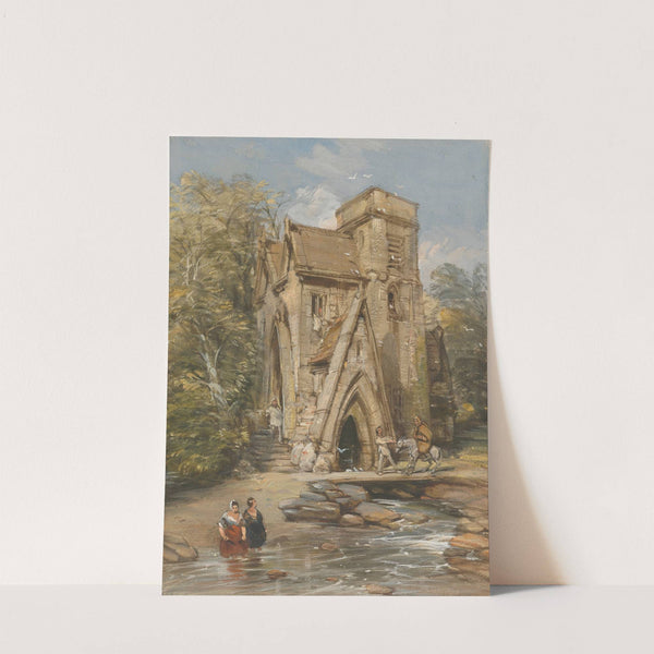 A Monastery Mill by George Cattermole