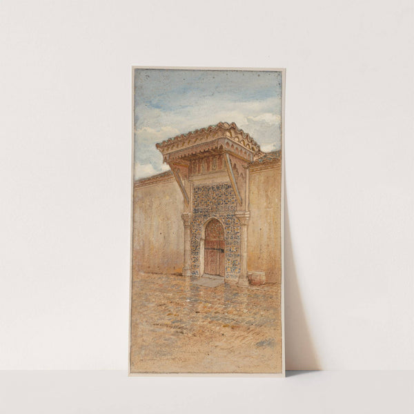 A Moorish Doorway by Samuel Colman