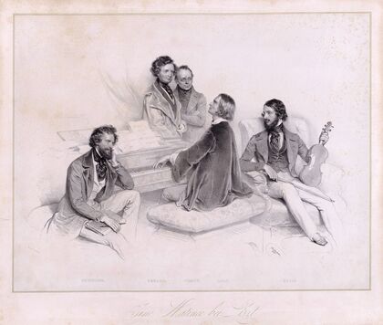 A Morning with Franz Liszt (1846)