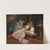 A mother and daughter reading by Auguste Toulmouche