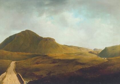 A Mountain Road In Mayo