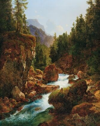 A Mountain Torrent