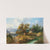 A Mountainous Landscape with an Angler by a Mountain Creek by Dominik Schufried