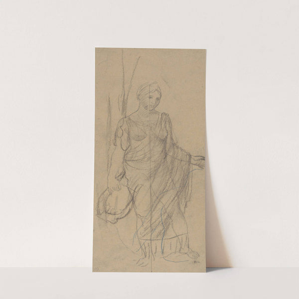 A Muse of Poetry by Pierre Puvis de Chavannes