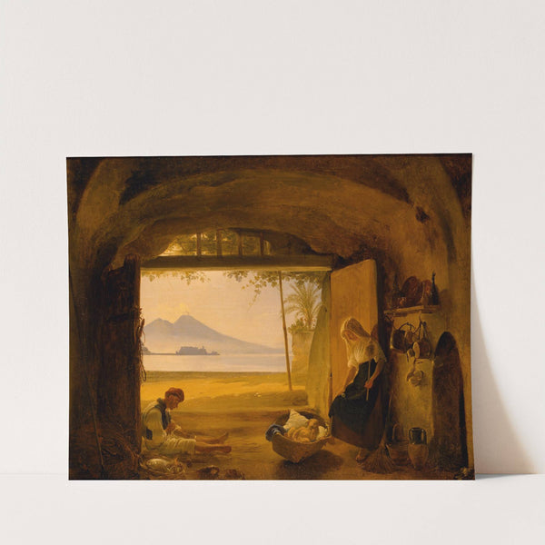 A Neapolitan Fisherman And His Family by Franz Ludwig Catel