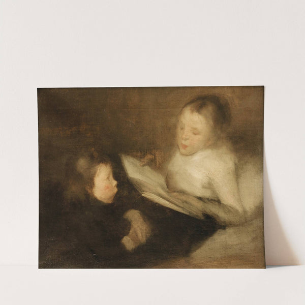 A Nice Tale by Eugène Carriere