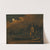 A nocturnal river landscape with a ferry boat by Egbert van der Poel
