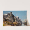 A Norwegian Fjord by Adelsteen Normann