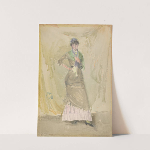 A Note in Green (1883-1884) by James Abbott McNeill Whistler