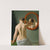 A Nude Woman Doing Her Hair Before A Mirror (1841) by Christoffer Wilhelm Eckersberg