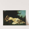 A Nymph In A Wooded Landscape by Jean-Jacques Henner