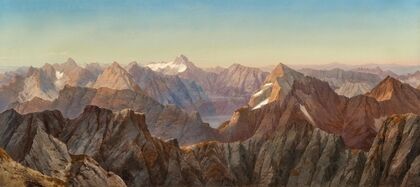 A Panorama from the Mangart in the Julian Alps 4