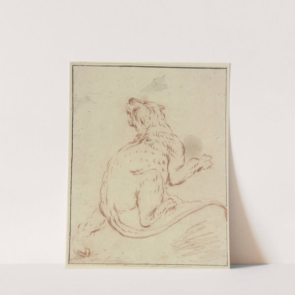 A panther&#039;s back by Johann Melchior Roos