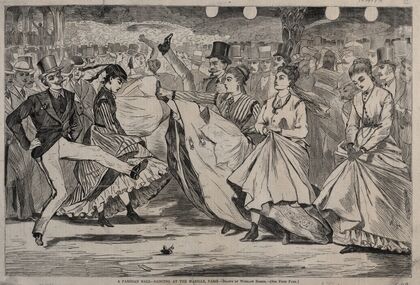 A Parisian Ball – Dancing at the Mabille, Paris (1867)