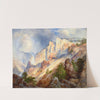 A Passing Shower in the Yellowstone Cañon (1903) by Thomas Moran