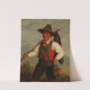 A Peasant On The Way To The Field by Josef Büche