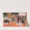 A Picture of the News from Kagoshima (Attack at School) (1877) by Tsukioka Yoshitoshi