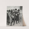 A Pleasure Trip to Paris (1843) by Honoré Daumier
