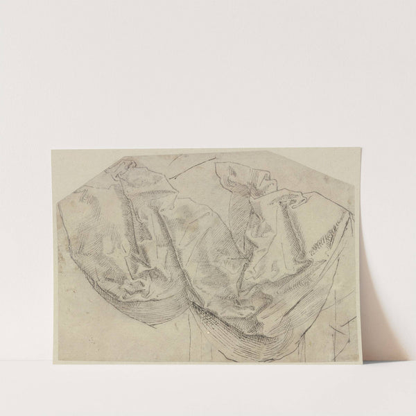 A pleated cloth by Hans Brosamer