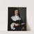 A Portrait Of A Gentleman, Half-Length, With A White Collar And Cuffs And Holding A Pair Of Gloves by Pieter Nason