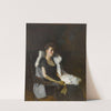 A portrait of Ethel Grace Bolitho, neé Maclead by Frank Bramley