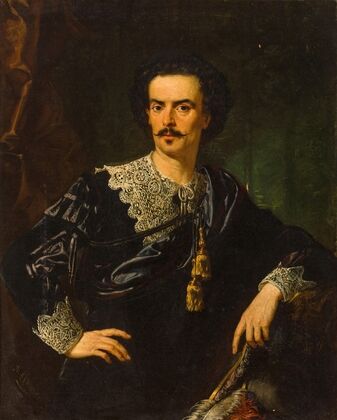 A portrait of King Louis II of Bavaria
