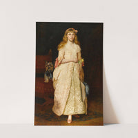 A portrait of Miss Rose Fenwick as a child by James Archer