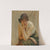 A portrait of the artist&#039;s daughter by Vlaho Bukovac
