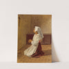 A Praying Italian Woman by Martinus Rørbye