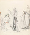 A Priest Blessing a Couple: Study for ‘The Western Wedding’