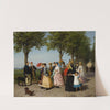 A Promenade by Fritz Paulsen