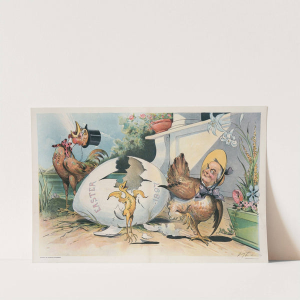 A promising chicken by Louis Dalrymple