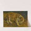 A Puppy Sleeping by Follower of Sir Edwin Henry Landseer