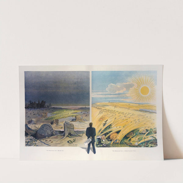 A question of courage (1908) by Art Young