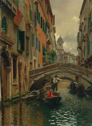 A Quiet Canal, Venice