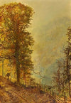 A Rabbit Hunter On A Riverside Road