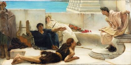 A Reading from Homer — size preview