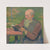 A reading old man by Elemír Halász-Hradil