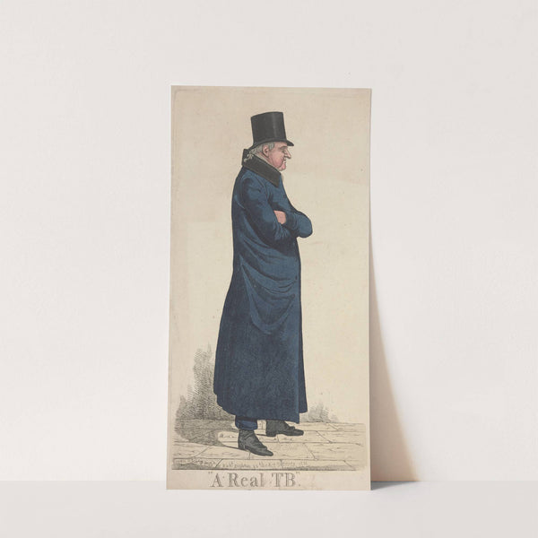 A real TB. (1824) by Richard Dighton